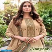 Bela Naayaab Wholesale Muslin Fabrics Casual Salwar Kameez