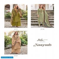 Bela Naayaab Wholesale Muslin Fabrics Casual Salwar Kameez