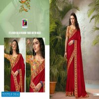 Pikasho Rasiya Wholesale Vichitra Fabrics Sarees