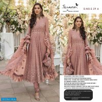 SERENE MEGHA EXPORTES ETHENA S 29 GEORGETTE WORK ELEGANT FANCY SALWAR KAMEEZ