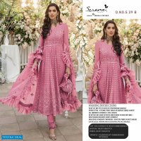 SERENE MEGHA EXPORTES ETHENA S 29 GEORGETTE WORK ELEGANT FANCY SALWAR KAMEEZ