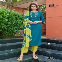 BLUE HILLS NEW GENERATION VOL 3 RAYON KURTI WITH BOTTOM AND DUPATTA BIG SIZES FOR WOMEN