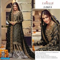 Zarqash Crimson Z-2069 Wholesale Pakistani Concept Dress