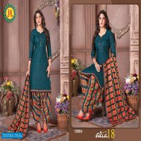 JT Alia Vol-18 Wholesale Pure Cotton Dress Material