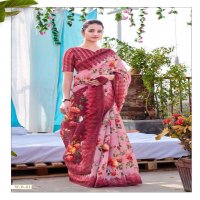 SHVETAMBAR CREATION WEAVES OF BANARAS VOL 2 COTTON WITH CURASIA BORDER SAREES