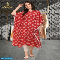 Vassu Suzi Kaftan Vol-2 Wholesale Kaftan With Tops