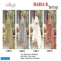 Zarqash Maria B Heritage Wholesale Pakistani Concept Dress