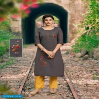 Parra Vastram Vol-7 Wholesale Long Reyon Long Kurtis