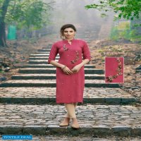 Parra Vastram Vol-7 Wholesale Long Reyon Long Kurtis