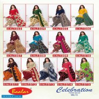 Baalar Celebration Patiyala Special Vol-15 Wholesale Pure Cotton Dress Material