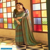 YNF Rainbow Schiffli Wholesale Schiffli Embroidered Blouse Sarees
