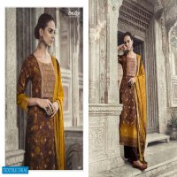 Omtex Raagam Wholesale Azza Silk Handwork Salwar Kameez