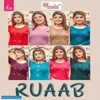 Smylee Ruaab Wholesale reyon Long Kurtis Catalogs
