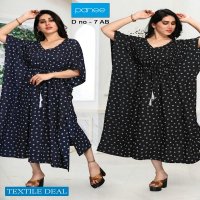 Panee Kaftan Wholesale Reyon Kaftan Long Kurtis