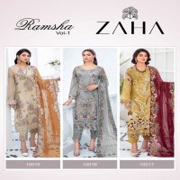 Zaha Ramsha Vol-1 Wholesale Pakistani Concept Dress