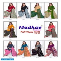 Madhav Patiyala Kudi Vol-7 Wholesale Pure Cotton Dress Material