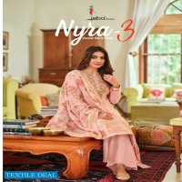 Eba Nyra Vol-3 Wholesale Pure Maheshwari Viscose Silk Salwar Kameez