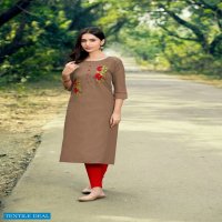 Parra Kasturi Vol-2 wholesale Hand Work Made Long Kurtis