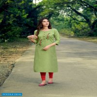 Parra Kasturi Vol-2 wholesale Hand Work Made Long Kurtis