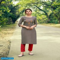 Parra Kasturi Vol-2 wholesale Hand Work Made Long Kurtis