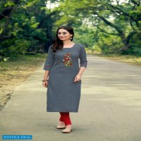 Parra Kasturi Vol-2 wholesale Hand Work Made Long Kurtis