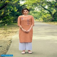 Parra Kasturi Vol-2 wholesale Hand Work Made Long Kurtis