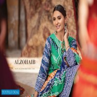 Alzohaib Monsoon Chunri Heritage Series Wholesale Branded Pakistani Suits