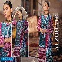 Alzohaib Monsoon Chunri Heritage Series Wholesale Branded Pakistani Suits