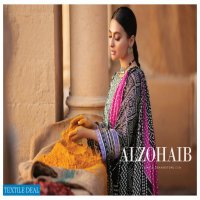 Alzohaib Monsoon Chunri Heritage Series Wholesale Branded Pakistani Suits