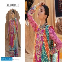 Alzohaib Monsoon Chunri Heritage Series Wholesale Branded Pakistani Suits