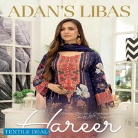 Adans Libas Hareer Digital Printed And Embroidered Suvic Chiffon Dupatta