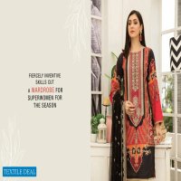 Adans Libas Hareer Digital Printed And Embroidered Suvic Chiffon Dupatta
