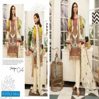 Adans Libas Hareer Digital Printed And Embroidered Suvic Chiffon Dupatta