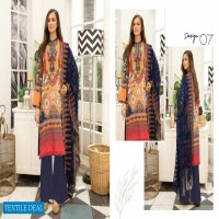 Adans Libas Hareer Digital Printed And Embroidered Suvic Chiffon Dupatta