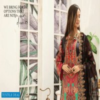 Adans Libas Hareer Digital Printed And Embroidered Suvic Chiffon Dupatta