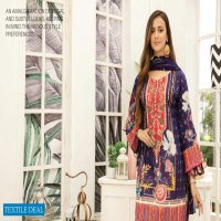 Adans Libas Hareer Digital Printed And Embroidered Suvic Chiffon Dupatta