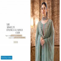 Riaz Arts Jannan Wholesale Unstitched Embroidered Bamber Chiffon Collection