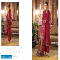Riaz Arts Jannan Wholesale Unstitched Embroidered Bamber Chiffon Collection