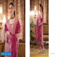 Riaz Arts Jannan Wholesale Unstitched Embroidered Bamber Chiffon Collection