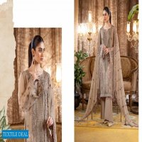 Riaz Arts Jannan Wholesale Unstitched Embroidered Bamber Chiffon Collection