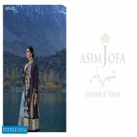 Asim Jofa Shehr R Yaar 2022 Wholesale Luxury Pakistani Dress