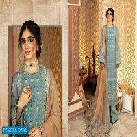 Adans Libas Raavia Luxury Schiffli Chiffon Pakistani Dress