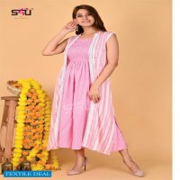 S4U PRESENT JACKETS CLASSY & ELEGANT FANCY WESTERN MIDI GOWN WITH JACKET COLLECTION