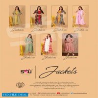 S4U PRESENT JACKETS CLASSY & ELEGANT FANCY WESTERN MIDI GOWN WITH JACKET COLLECTION