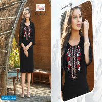 Smylee Pankhudi Wholesale Embroidered Work Long Kurtis