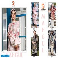 Shraddha Mahgul Vol-3 Wholesale Pakistani Lawn Fabrics  Concept Dress