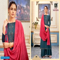 Alok Aarushi Wholesale Pure Zam Cotton Work Dress Material