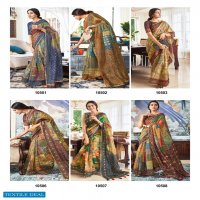 LT FASHIONS VIONA PURE CHANDERI SILK DIGITAL SAREE COLLECTION