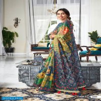 LT FASHIONS VIONA PURE CHANDERI SILK DIGITAL SAREE COLLECTION