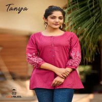 100 MILES TANYA COTTON TOPS WITH EMBROIDERY